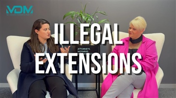 Illegal Extensions in a Sectional Title Complex